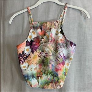 Trippy Festival Crop Top